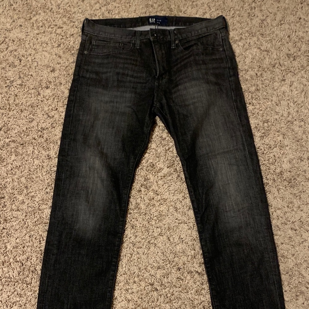 Gap slim black jeans